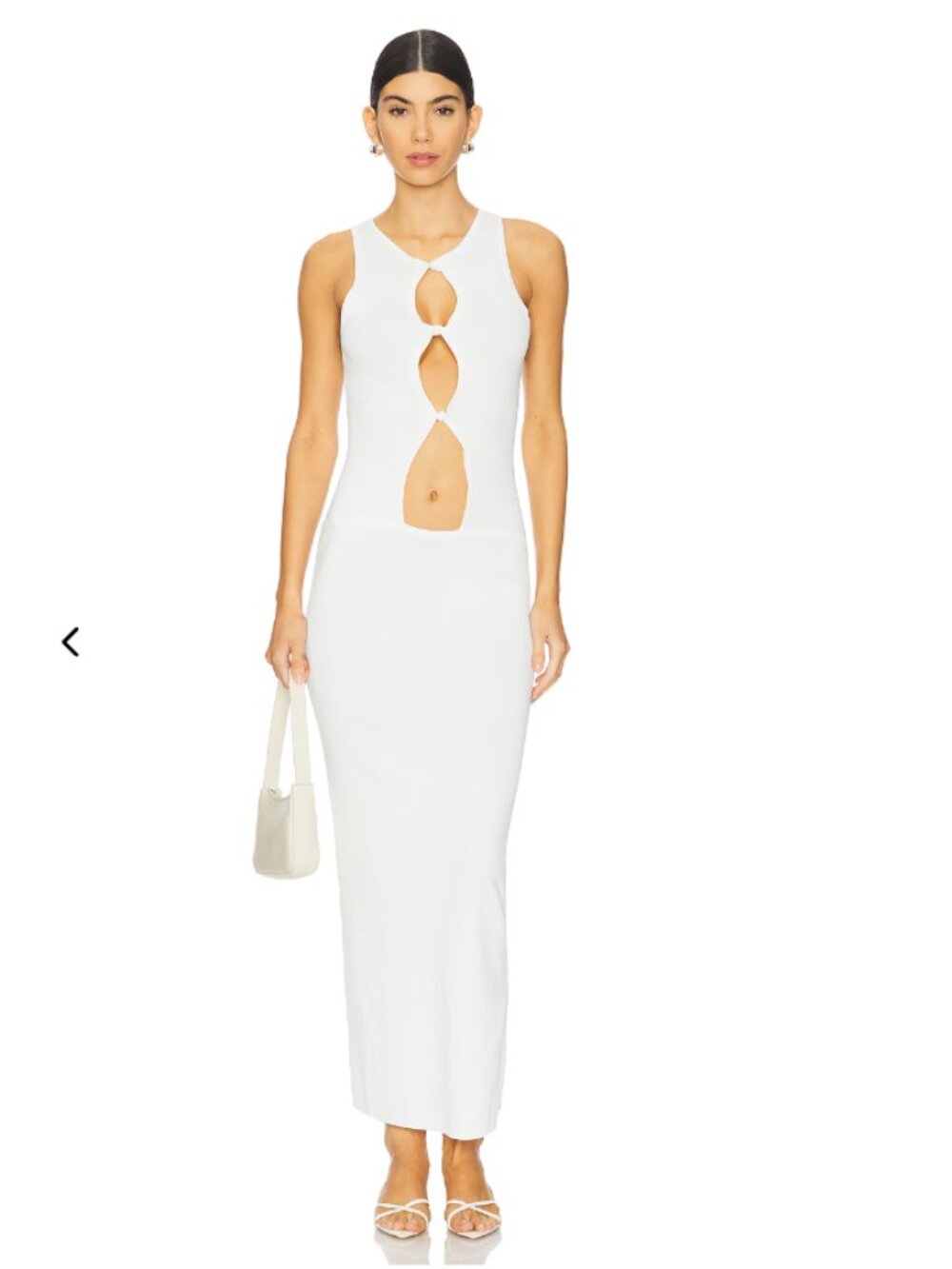 NWT LIONESS Ivory Homecoming Maxi Dress